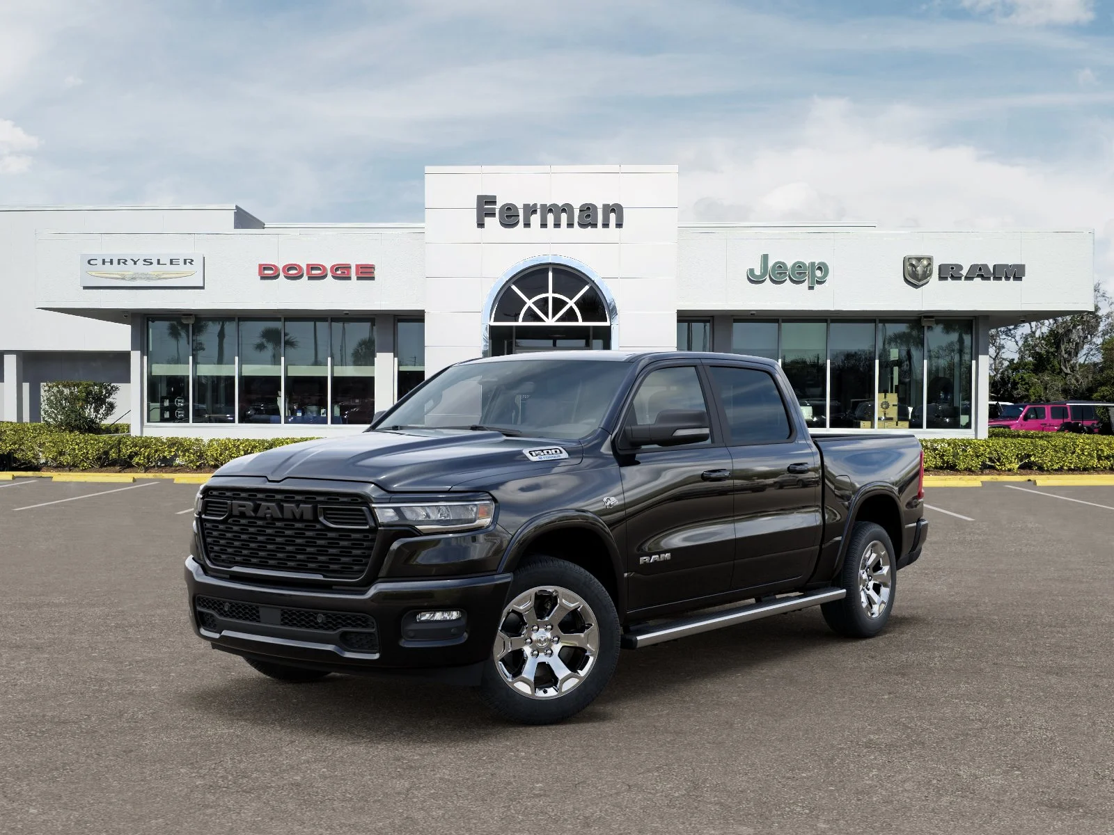 New 2026 Diamond Black Crystal Pearlcoat RAM Big Horn/Lone Star image 32
