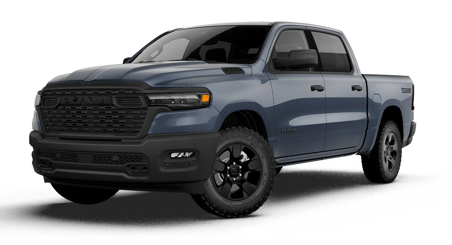 New 2027 Forged Blue Metallic Exterior Paint RAM Warlock image 13