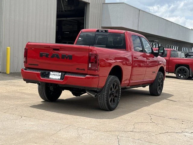 New 2026 Flame Red Clear-Coat Exterior Paint RAM Laramie image 3