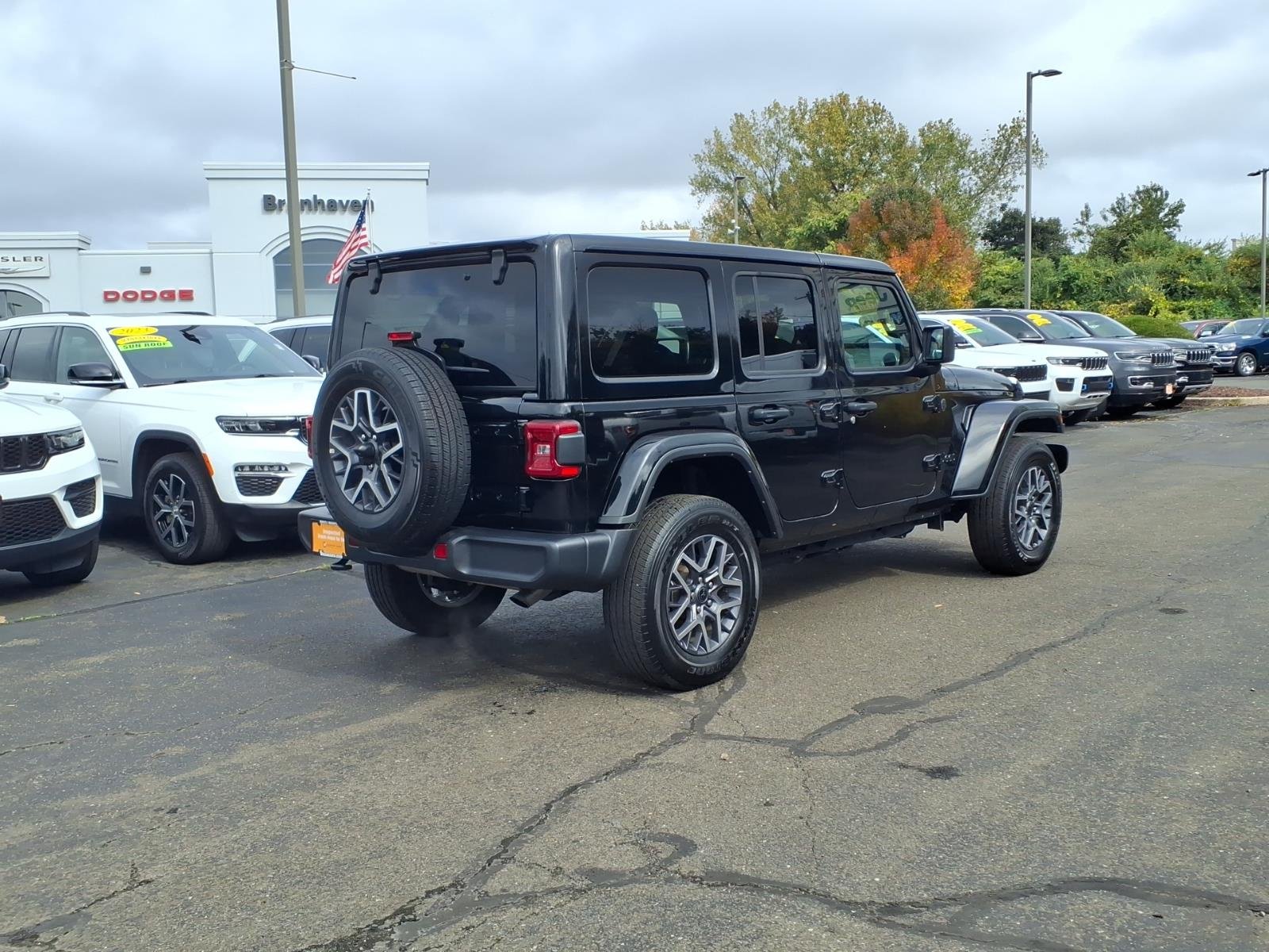 Certified Used 2025 Black Jeep Sahara image 8