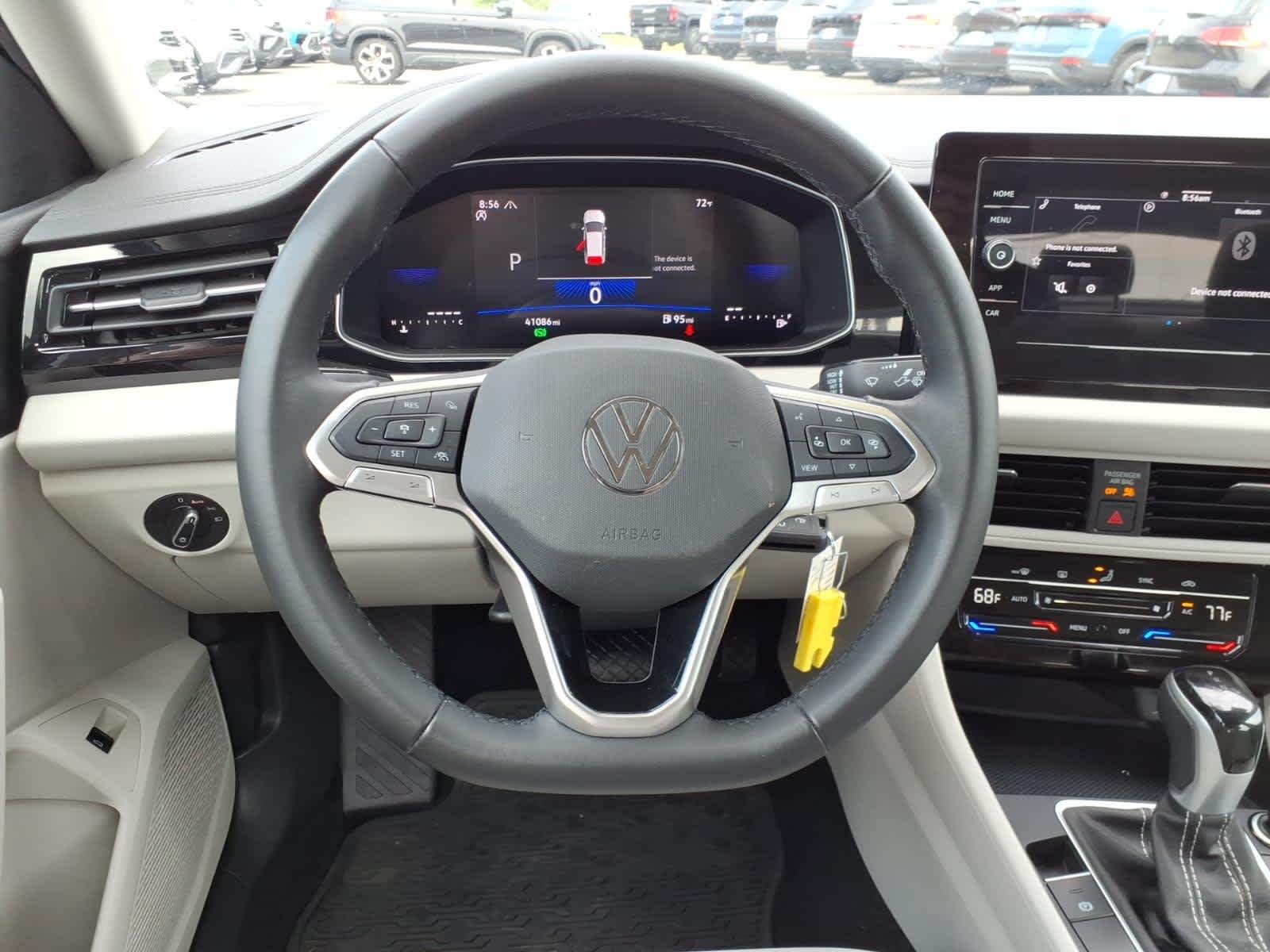 Certified Used 2025 Deep Black Pearl Volkswagen S image 14