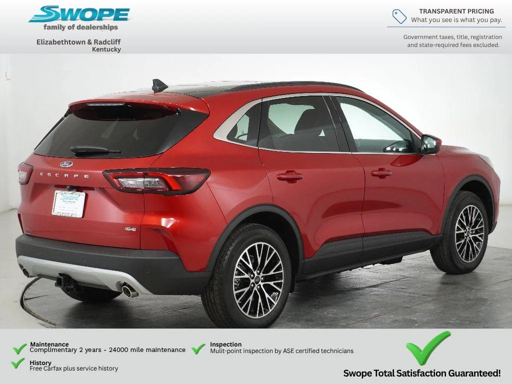 New 2026 Rapid Red Metallic Tinted Clearcoat Ford Plug-in Hybrid image 4