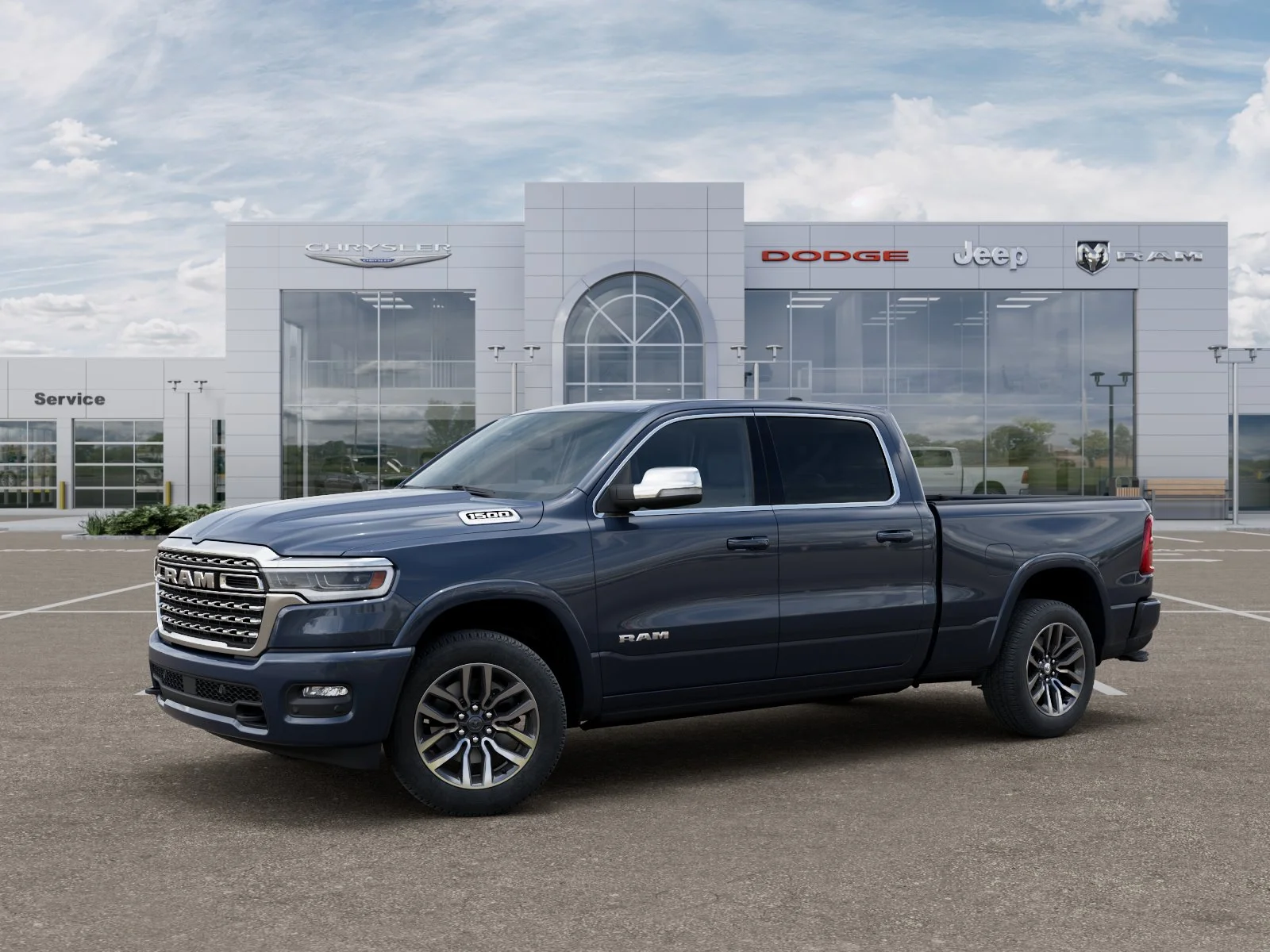 New 2026 Forged Blue Metallic Exterior Paint RAM Limited image 28