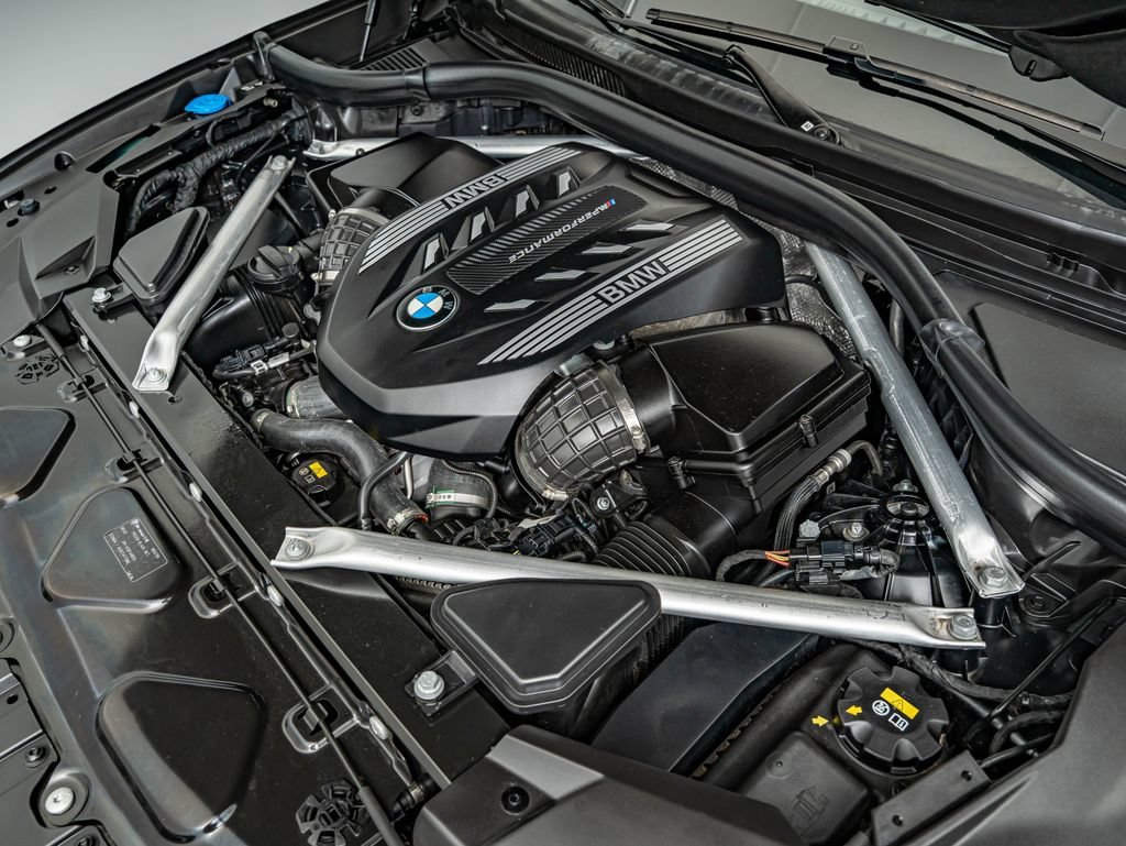 Used 2023 Frozen Black Metallic BMW M50i image 46