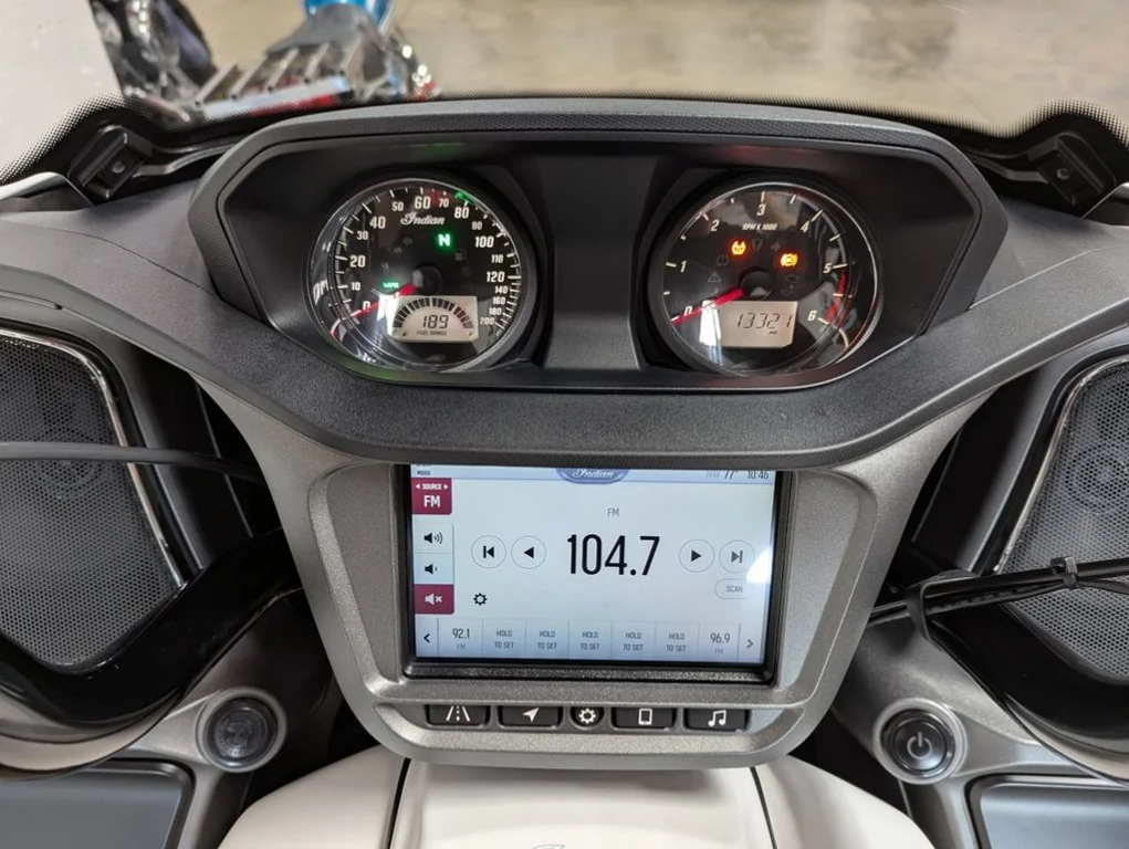 Used 2020 GHOST WHITE Indian Motorcycle Dark Horse White Smoke image 14