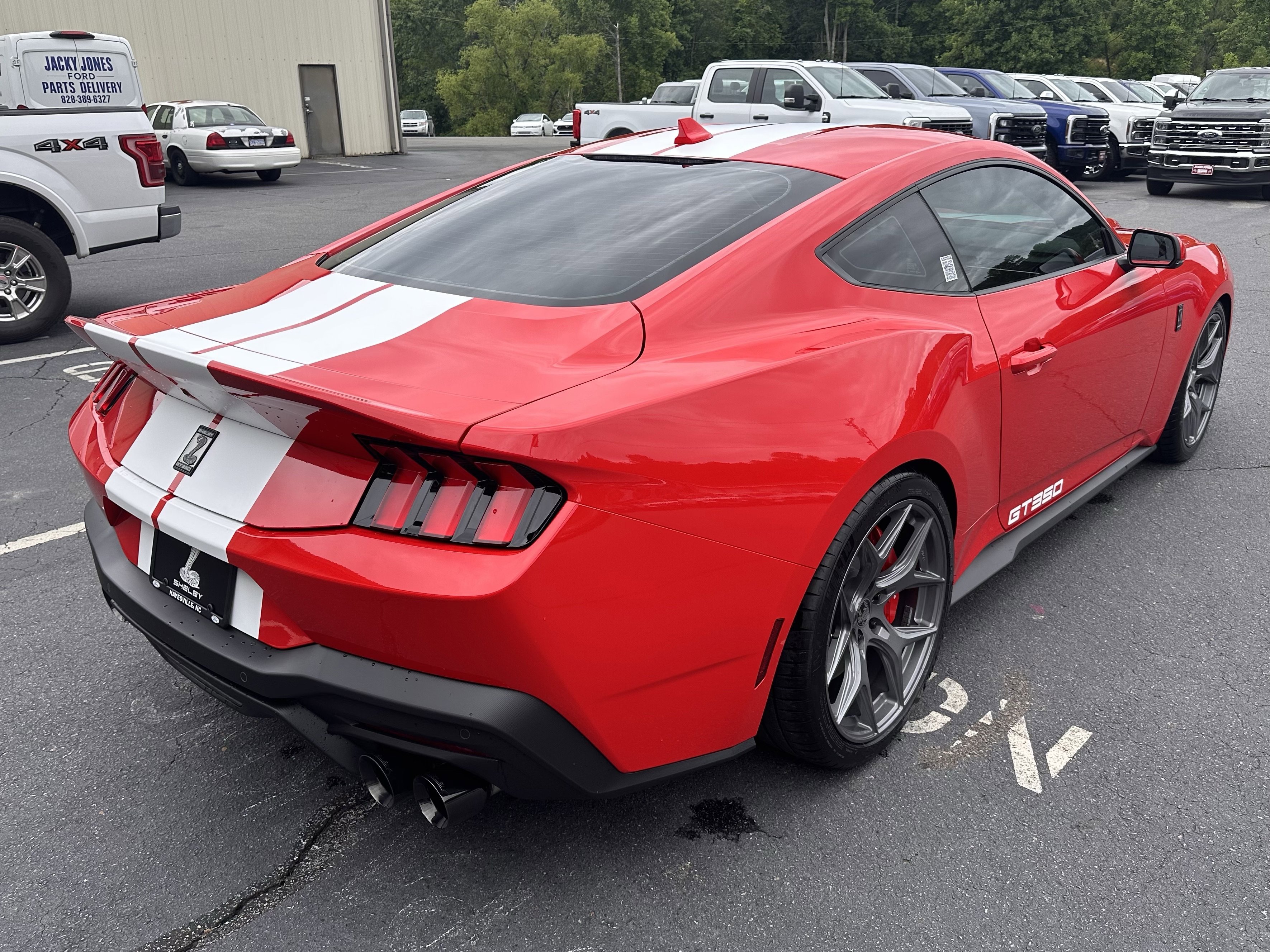 New 2026 Race Red Ford GT Premium Fastback image 6