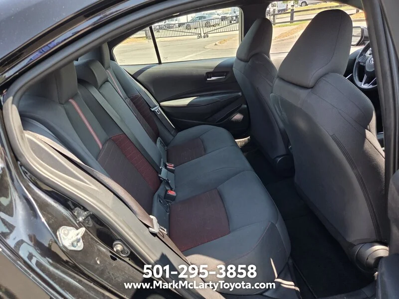 Used 2025 Midnight Black Metallic TOYOTA SE CVT image 14