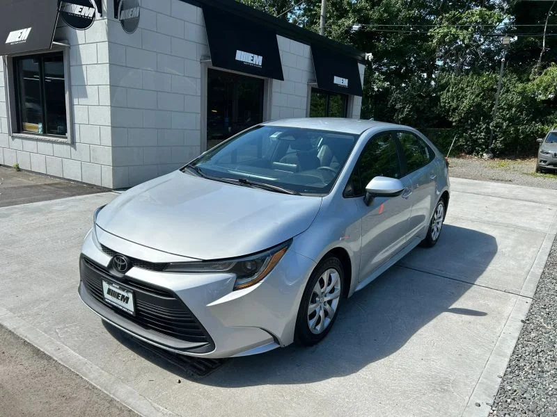 Used 2023 Silver Toyota LE Sedan 4D image 53