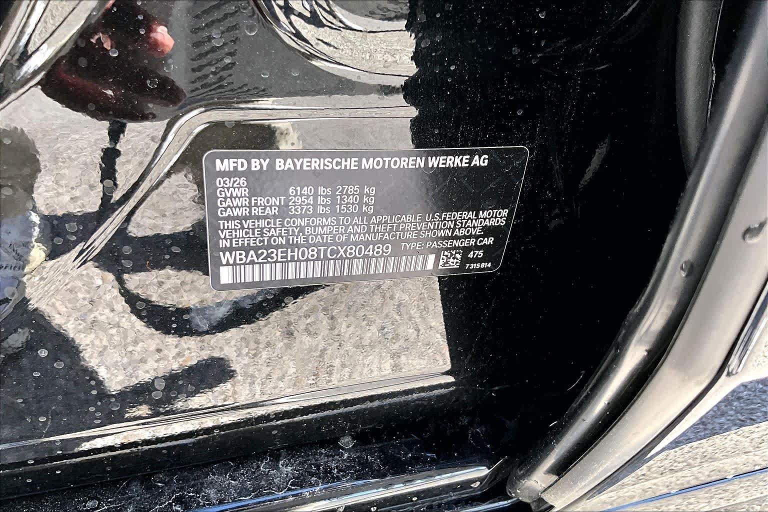 New 2026 Black Sapphire Metallic BMW 740i image 21