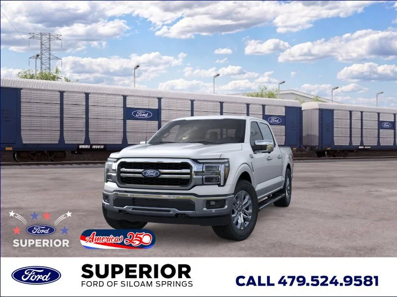 New 2026 Iconic Silver Ford LARIAT image 2