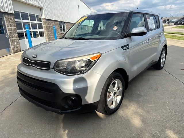 Used 2018 Bright Silver Kia Base image 3