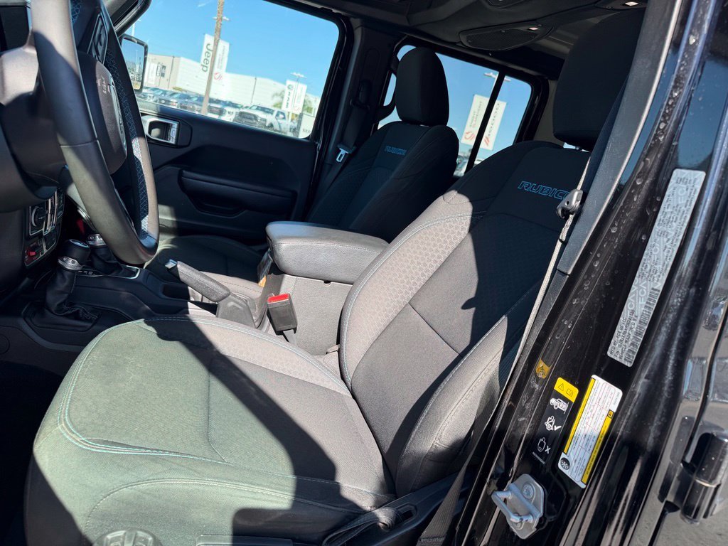 Used 2024 Black Clearcoat Jeep Rubicon 4xe image 4