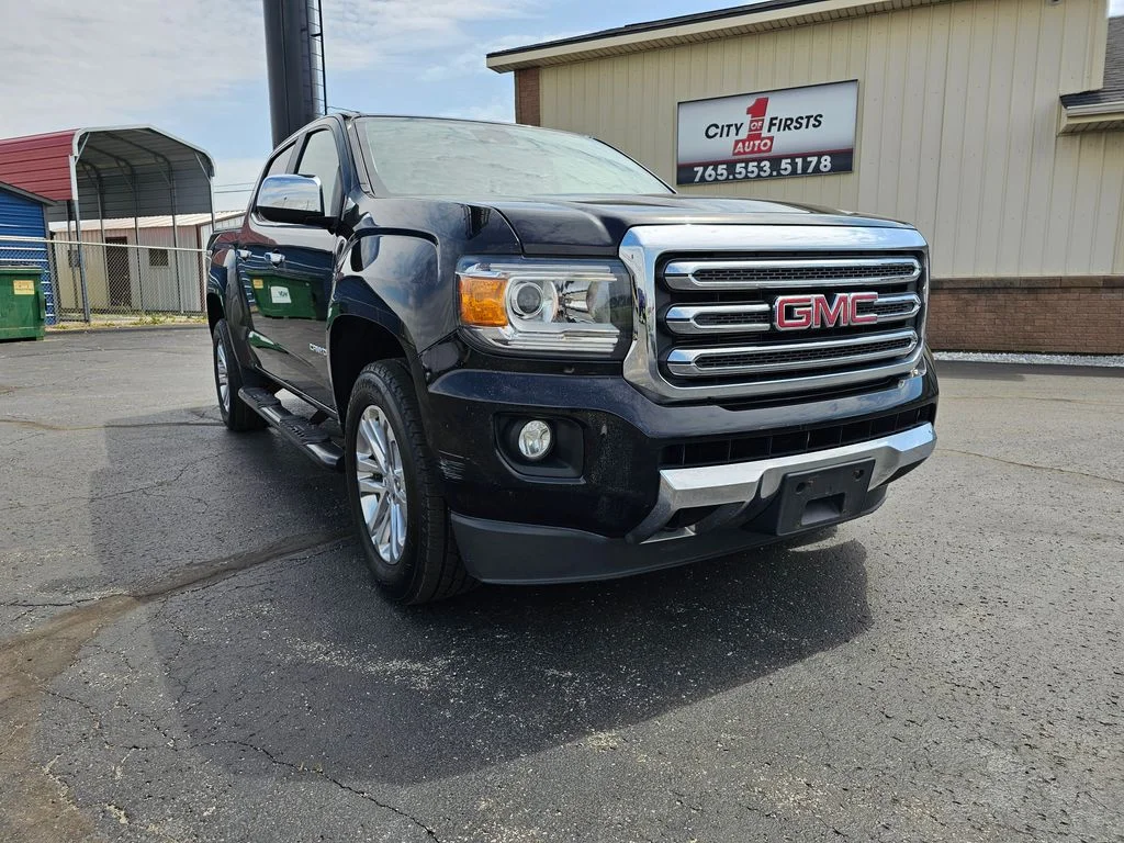 Used 2016 GMC Canyon SLT with VIN 1GTG6DE37G1166298 for sale in Tipton, IN