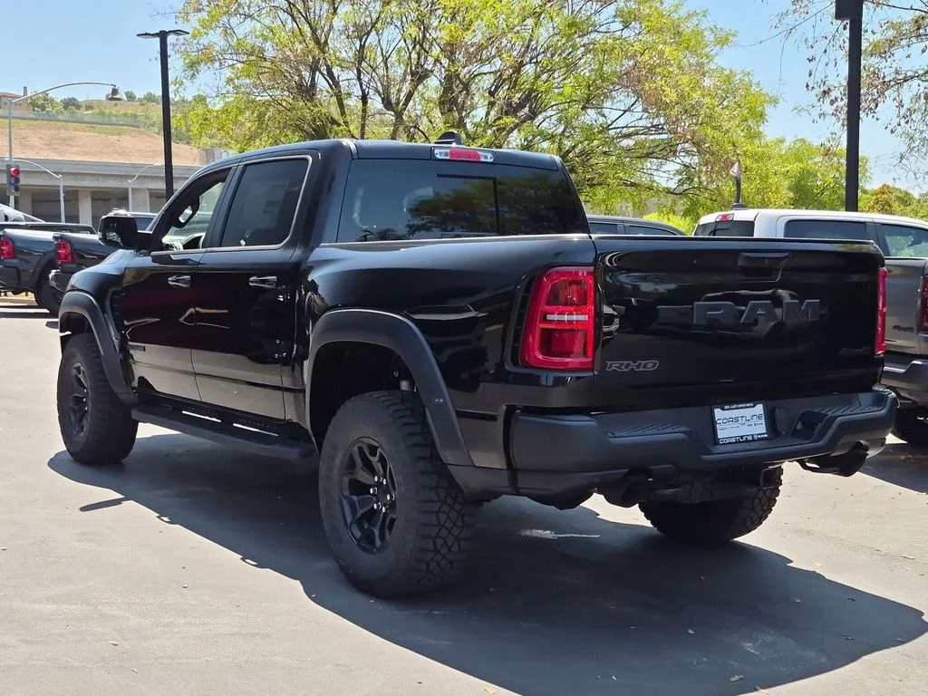 New 2026 Diamond Black Crystal Pearl-Coat Exterior Paint RAM RHO image 6