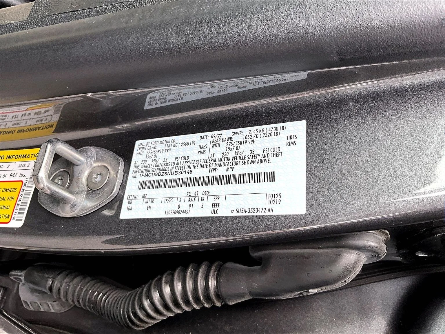 Used 2022 Gray Ford Titanium image 35