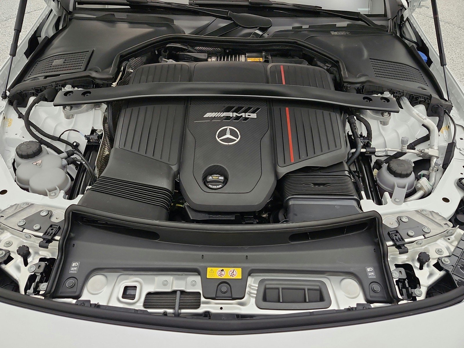 Certified Used 2026 MANUFAKTUR Moonlight White Metallic Mercedes-Benz AMG® CLE 53 4MATIC+ Cabriolet image 13