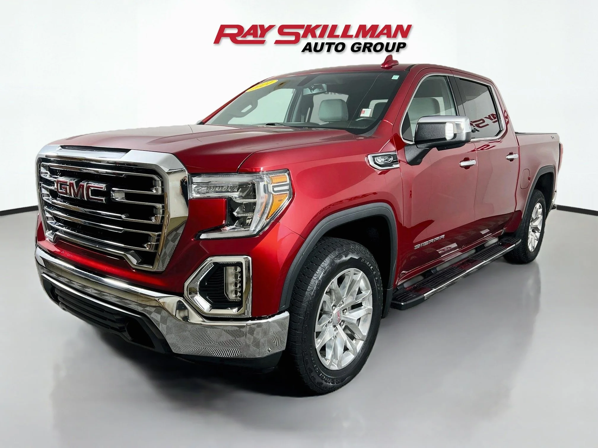 Used 2021 Cayenne Red Tintcoat GMC SLT image 3