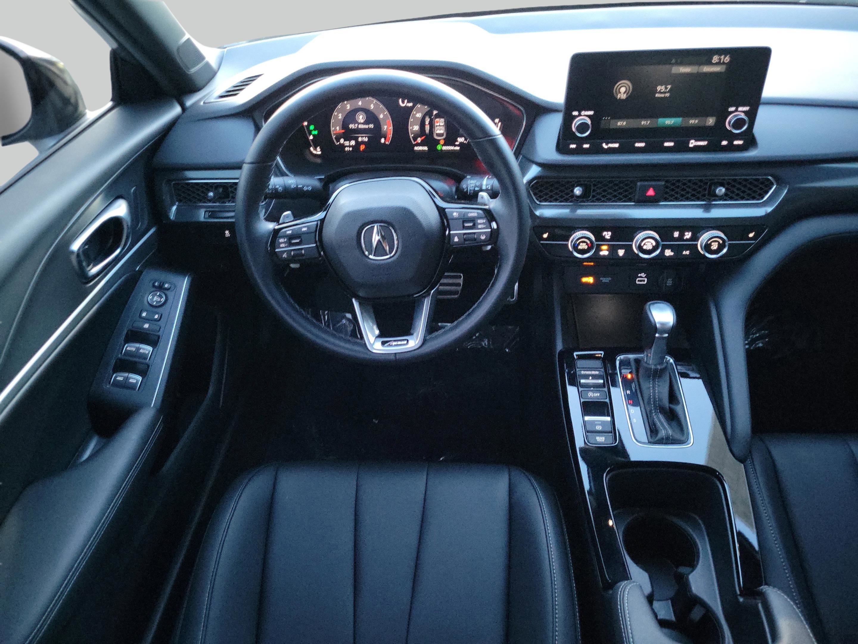 Used 2025 Lunar Silver Metallic Acura A-SPEC image 13