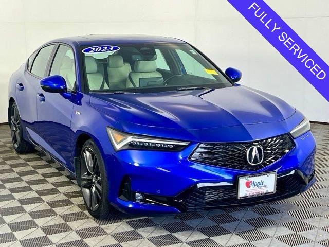 Used 2023 Apex Blue Pearl Acura w/Tech w/A-SPEC image 1