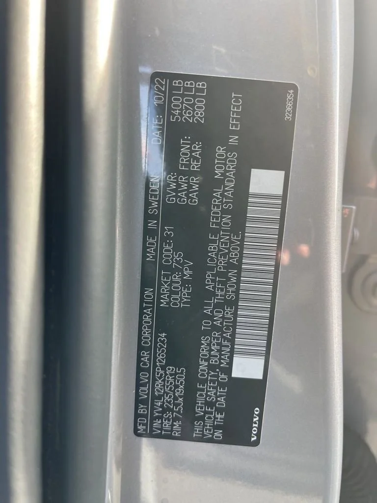 Used 2023 Gray Volvo Core image 37