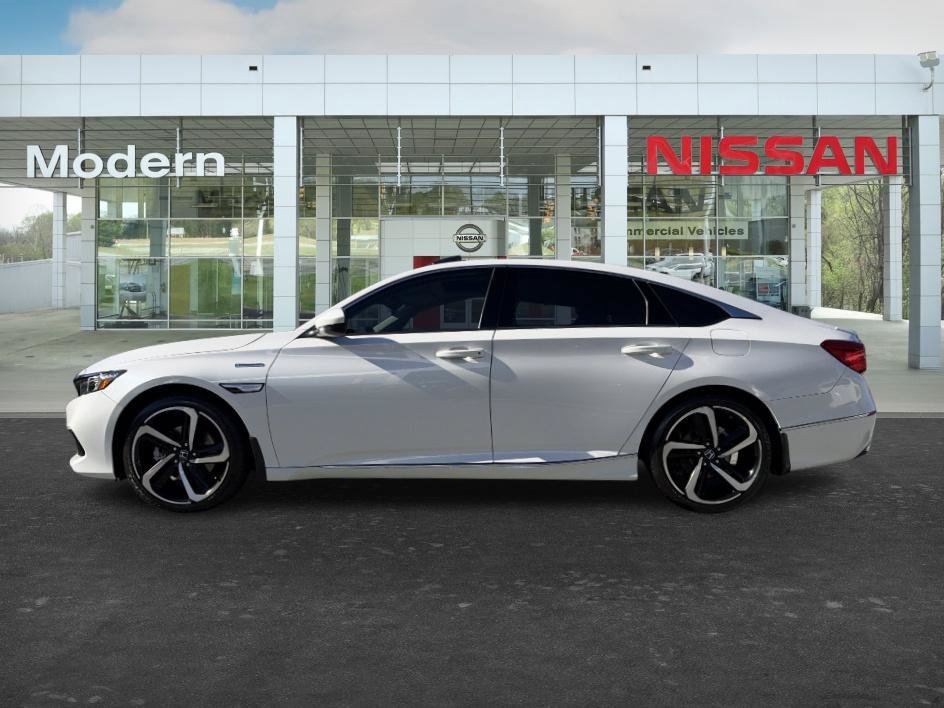 Used 2021 Platinum White Pearl Honda EX image 2