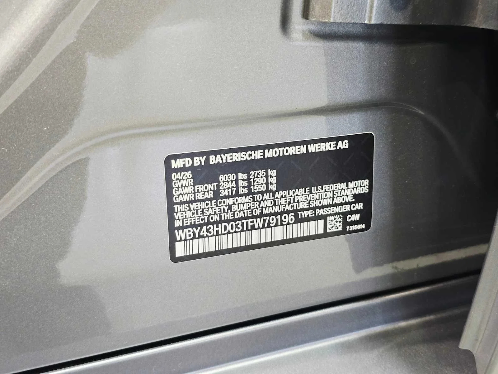 New 2026 Skyscraper Grey Metallic BMW xDrive40 image 30