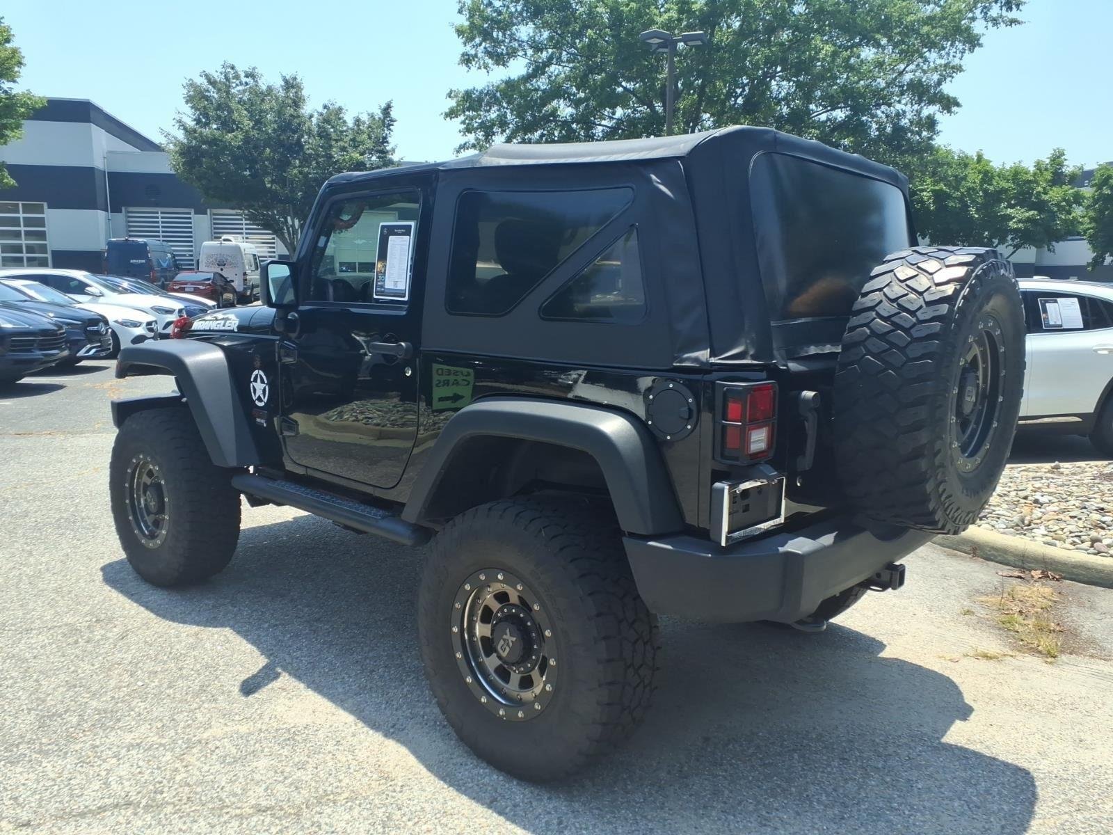 Used 2017 Black Clearcoat Jeep Sport image 8