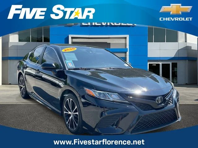 Used 2020 Black Toyota SE image 1