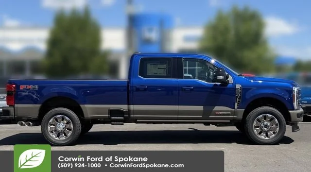 New 2026 Argon Blue Metallic Ford F-350® King Ranch® image 9