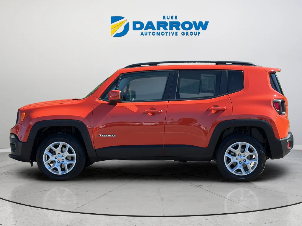 Used 2016 Orange Jeep Latitude image 2