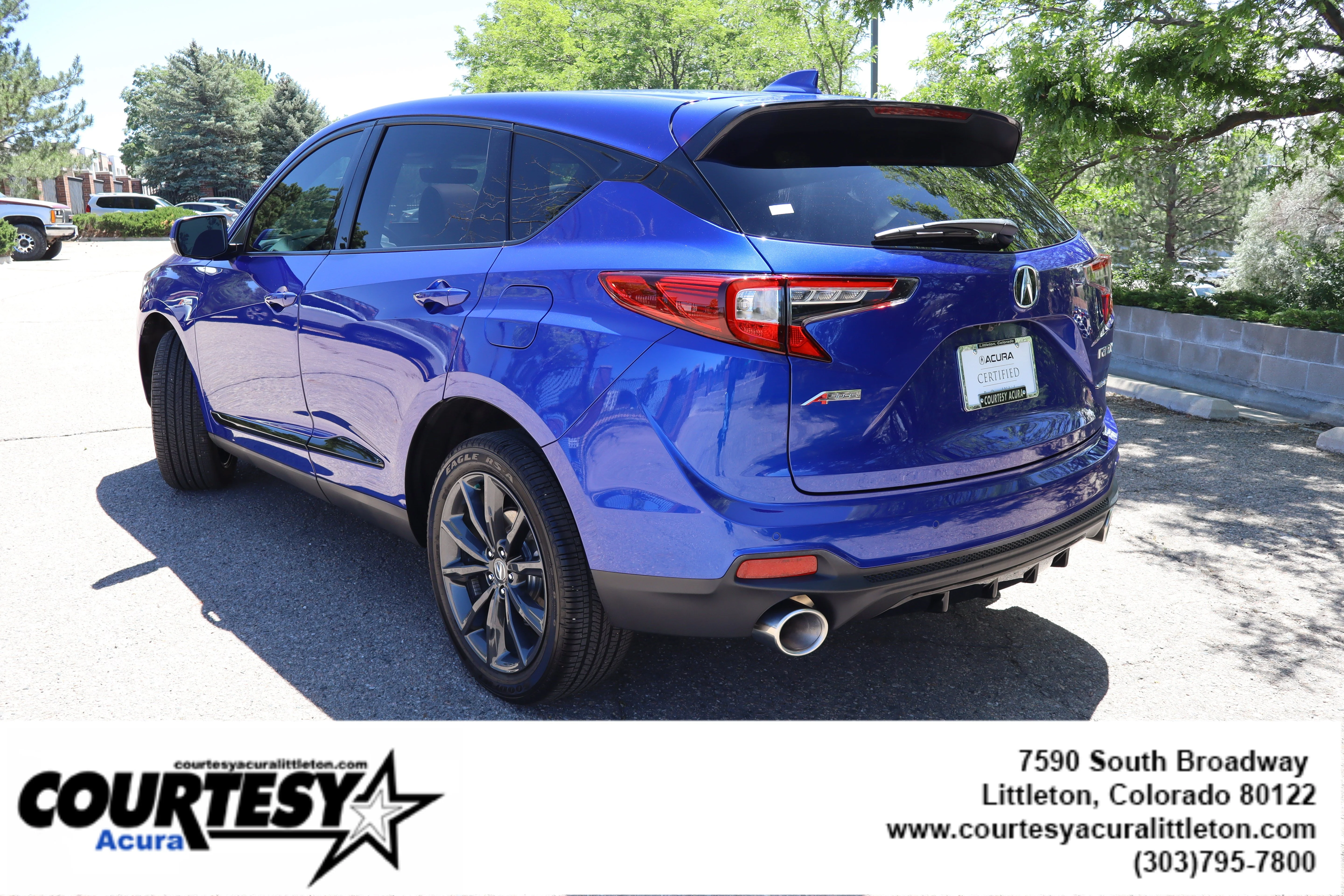 Certified Used 2025 Apex Blue Pearl Acura SH-AWD A-SPEC image 42