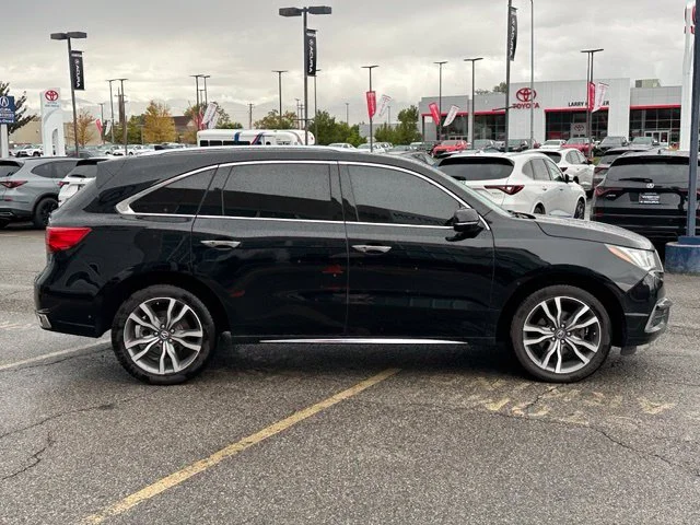 Used 2019 Majestic Black Pearl Acura 3.5L Advance Package image 4