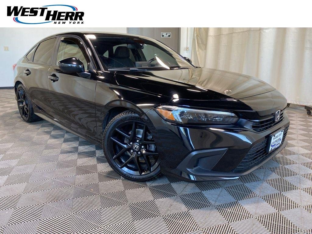 Used 2022 Crystal Black Pearl Honda Sport image 1