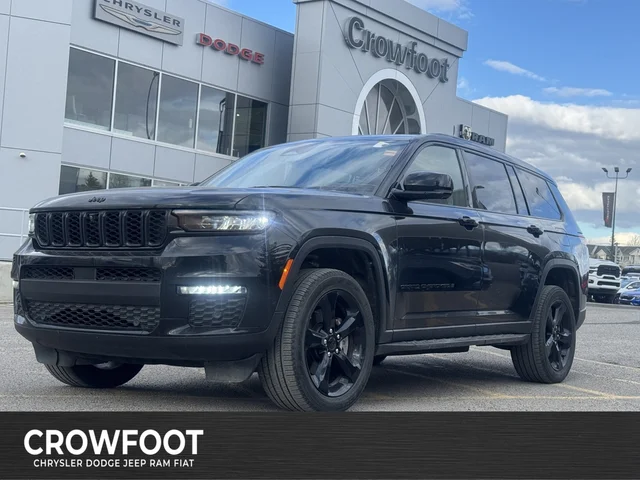 2024 Jeep Grand Cherokee L Limited - - 4x4 - Black App Pkg - Pano Sunroof - Luxury Tech II & More!