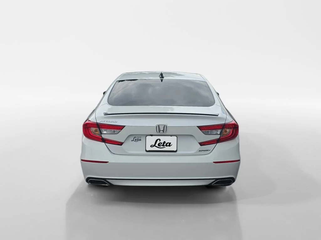 Certified Used 2022 Platinum White Pearl Honda 1.5T SPORT image 5