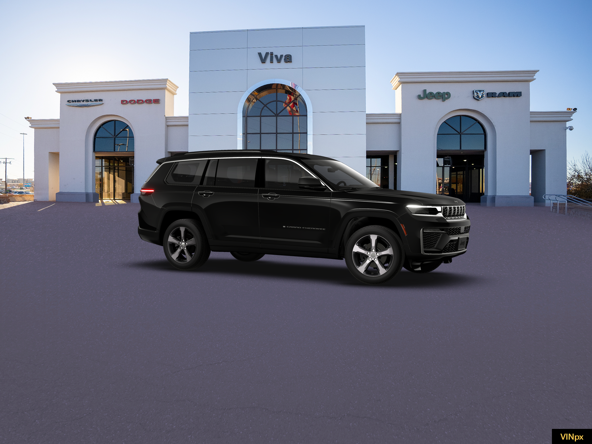 New 2026 Diamond Black Crystal Pearl-Coat Exterior Paint Jeep Limited image 10
