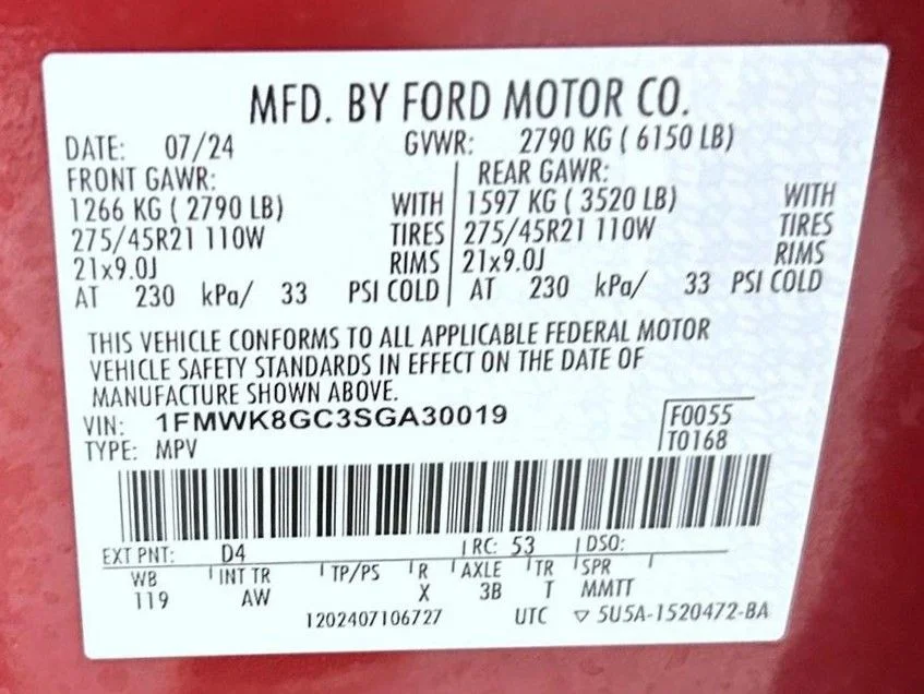 Used 2025 Red Ford ST image 28