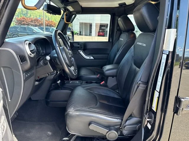 Used 2014 Black Clearcoat Jeep Unlimited Rubicon image 16