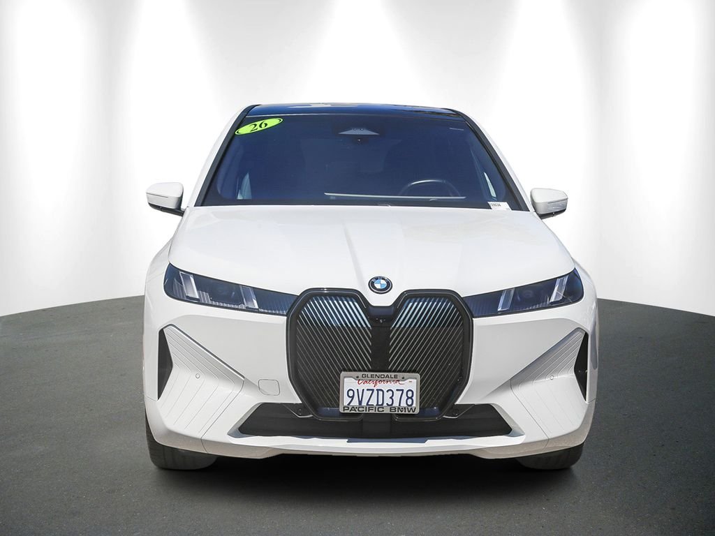 Used 2026 BMW iX 60 with VIN WB553CF00TCW07827 for sale in Glendale, CA