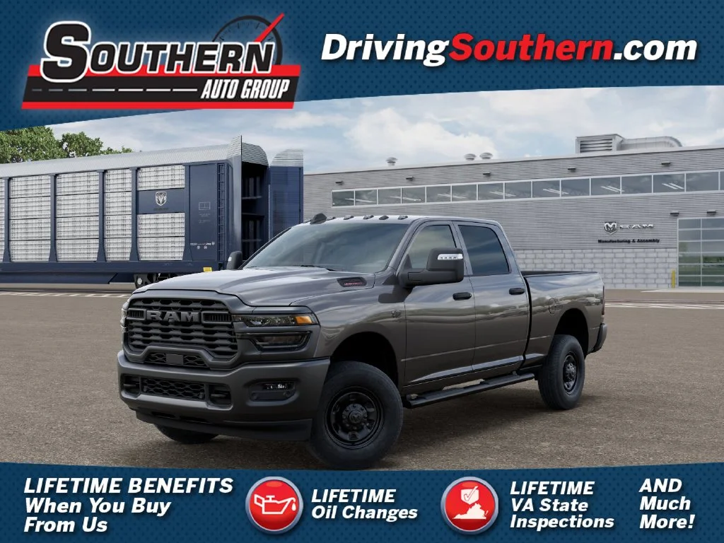 New 2027 Granite Crystal Metallic Clearcoat RAM Tradesman image 1