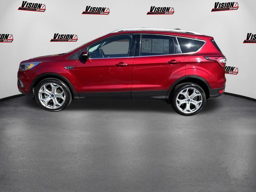 Used 2018 Red Ford Titanium image 8