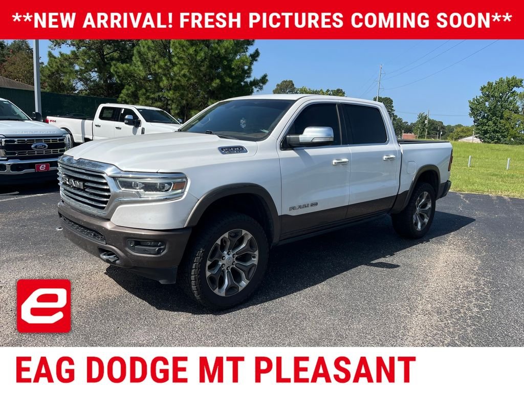 Used 2020 White Ram Laramie Longhorn image 2