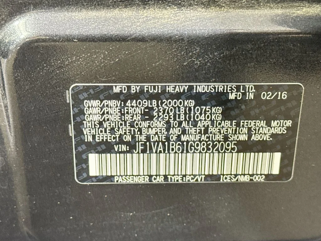 Used 2016 Gray Subaru Base image 38