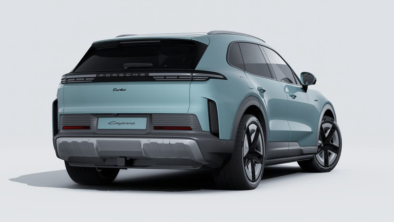 New 2026 Mystic Green Metallic Porsche Turbo Electric image 9