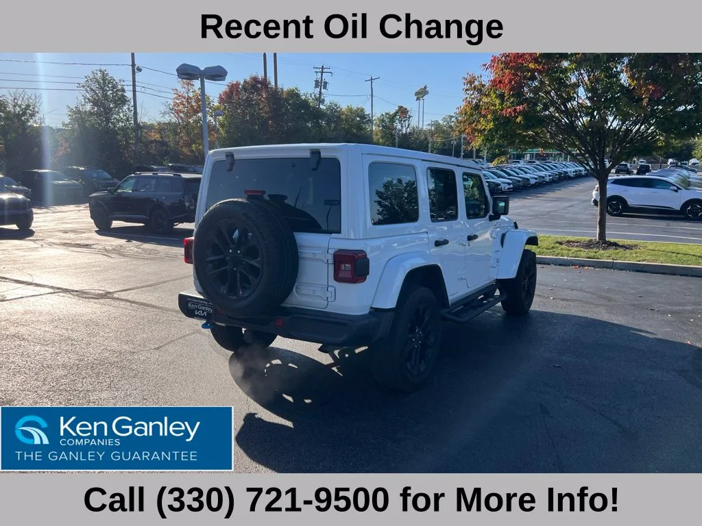Used 2024 White Jeep Sahara 4xe image 5