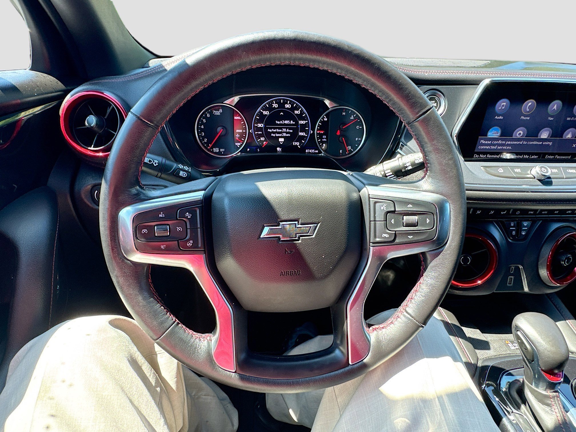 Used 2020 Iridescent Pearl Tricoat Chevrolet RS image 11