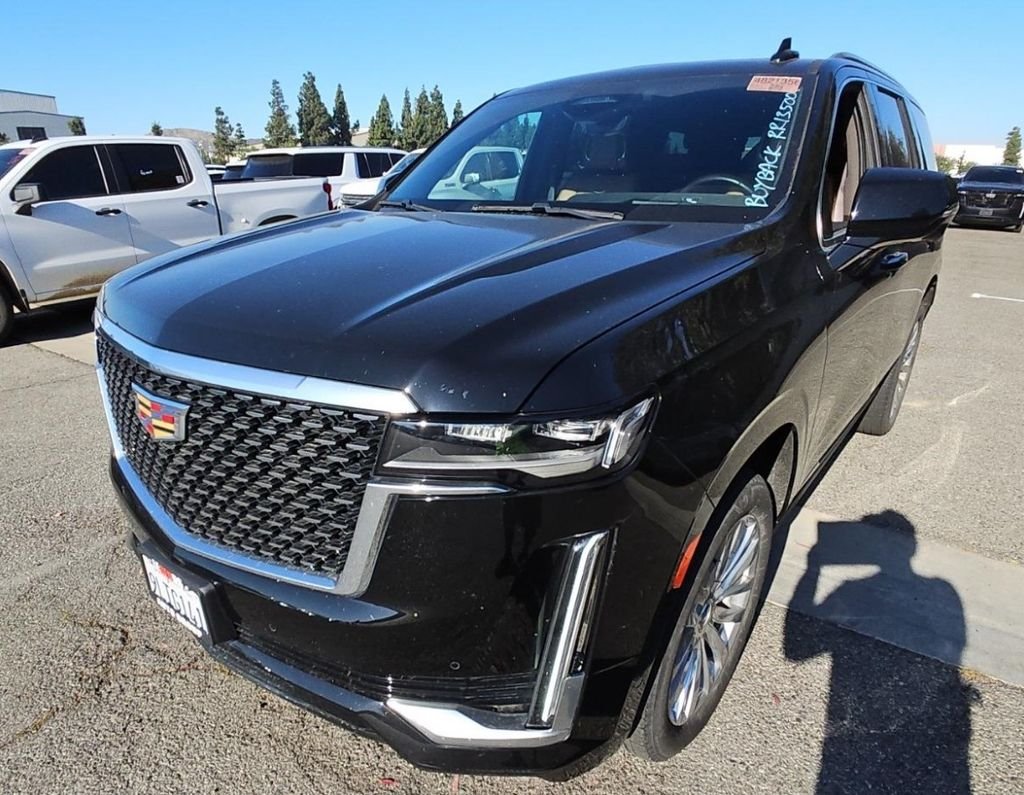 Used 2024 Black Cadillac Premium Luxury image 1