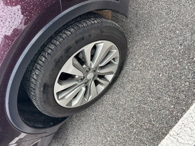 Certified Used 2018 Includes (CM5) Black Carbon Metallic lower exterior accent color, Paint code W700S. Buick Preferred image 4