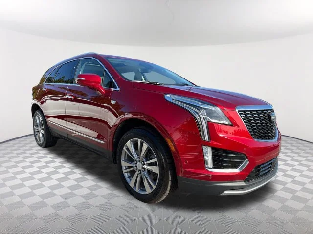 Used 2023 RADIANT RED TINTCOAT Cadillac FWD Premium Luxury image 3