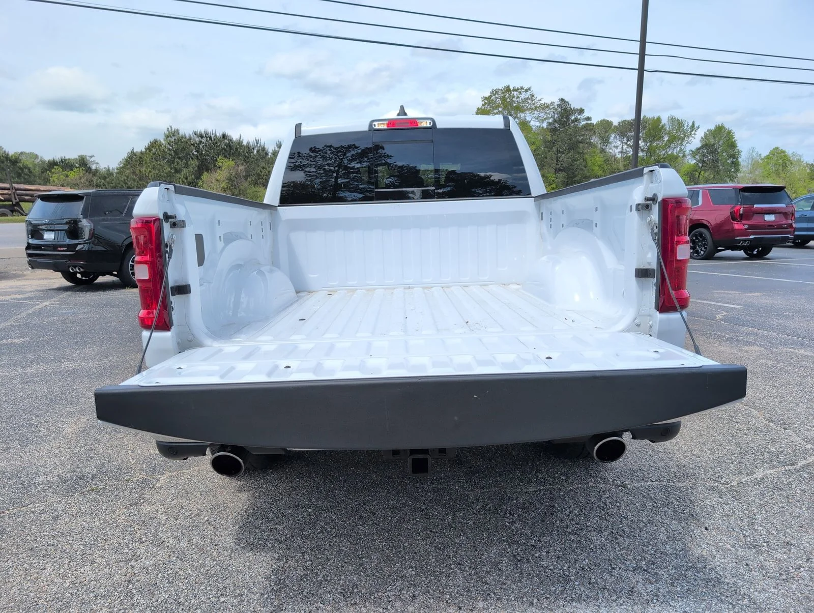 Used 2025 White Ram Laramie image 3